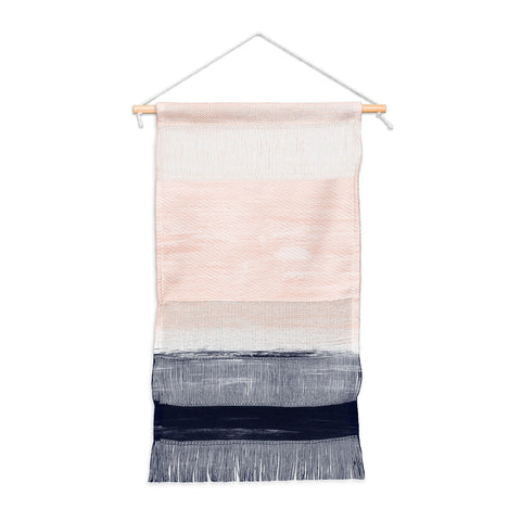 Little Arrow Design Co Anahita in pink and blue Wall Hanging Portrait