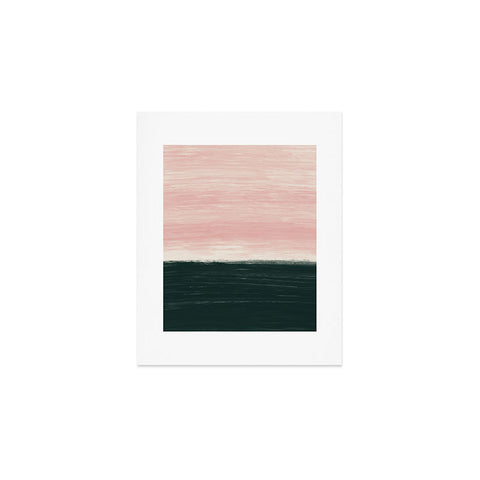 Little Arrow Design Co Anahita in pink Art Print