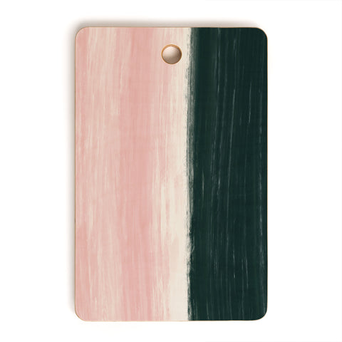 Little Arrow Design Co Anahita in pink Cutting Board Rectangle