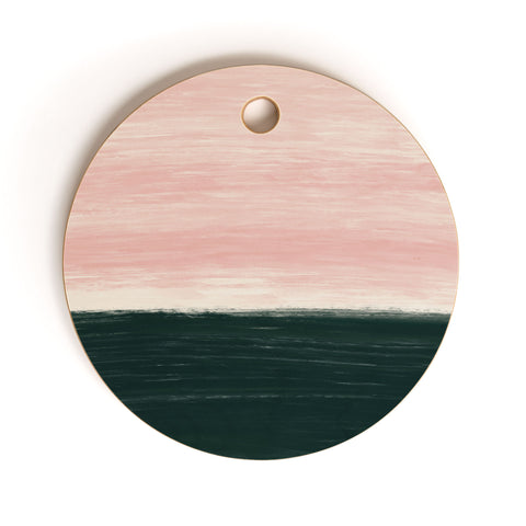 Little Arrow Design Co Anahita in pink Cutting Board Round