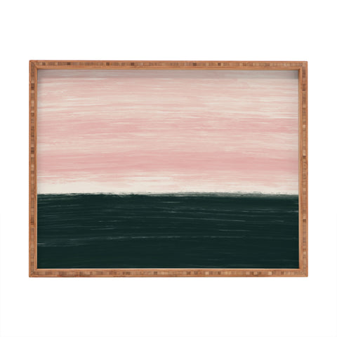 Little Arrow Design Co Anahita in pink Rectangular Tray