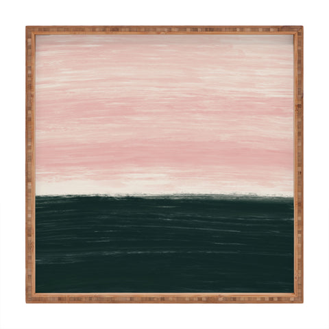 Little Arrow Design Co Anahita in pink Square Tray