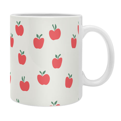 Little Arrow Design Co apple picking on cream Coffee Mug
