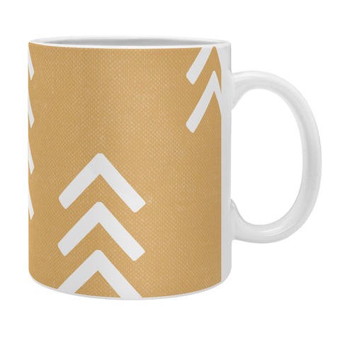 Little Arrow Design Co arcadia arrows dijon Coffee Mug
