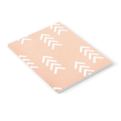 Little Arrow Design Co arcadia arrows peach Notebook