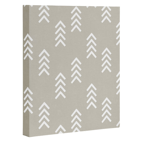 Little Arrow Design Co arcadia arrows stone Art Canvas