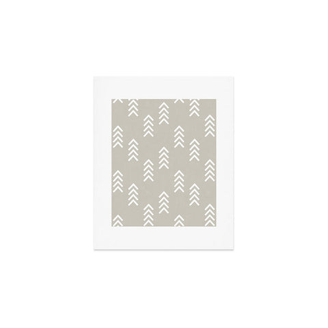 Little Arrow Design Co arcadia arrows stone Art Print