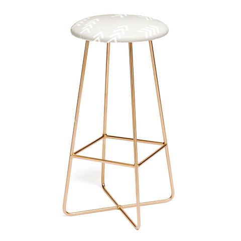 Little Arrow Design Co arcadia arrows stone Bar Stool