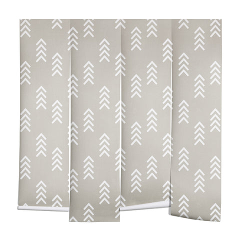 Little Arrow Design Co arcadia arrows stone Wall Mural