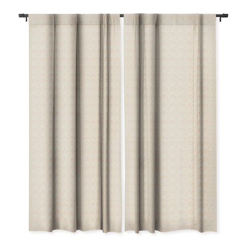 Little Arrow Design Co arcadia herringbone in blush Blackout Window Curtain