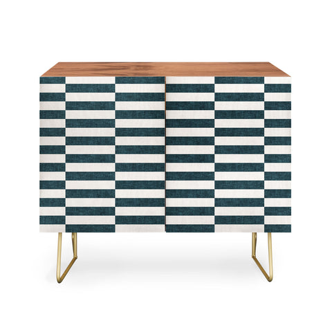 Little Arrow Design Co aria blue rectangle tiles Credenza
