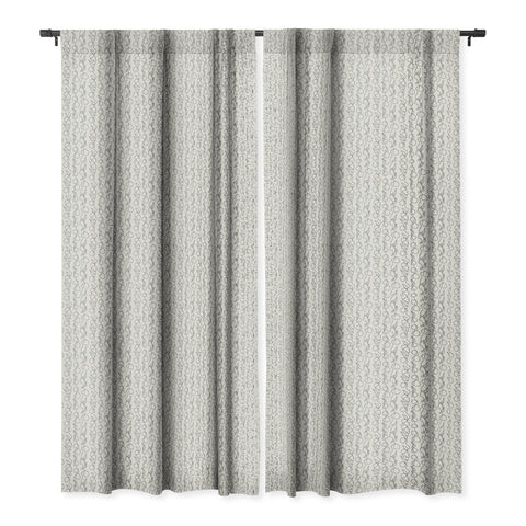 Little Arrow Design Co aria flowing faces Blackout Window Curtain