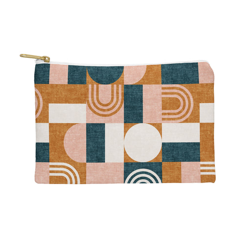 Little Arrow Design Co aria geometric patchwork Pouch