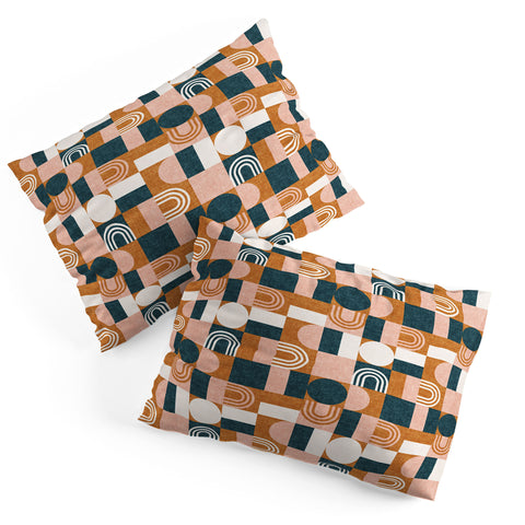 Little Arrow Design Co aria geometric patchwork Pillow Shams