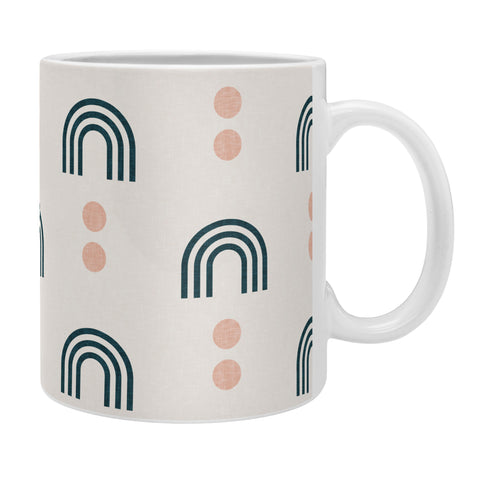 Little Arrow Design Co aria geometric rainbows Coffee Mug