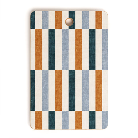 Little Arrow Design Co aria multi rectangle tiles Cutting Board Rectangle