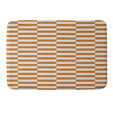Little Arrow Design Co aria rectangle tiles Memory Foam Bath Mat