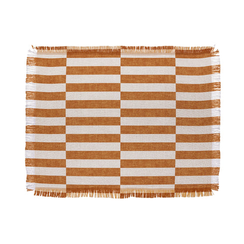 Little Arrow Design Co aria rectangle tiles Throw Blanket