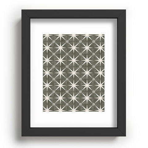 Little Arrow Design Co arlo star tile olive Recessed Framing Rectangle