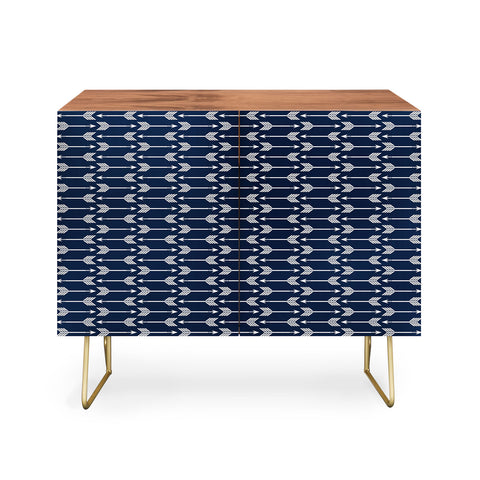 Little Arrow Design Co arrows on navy Credenza