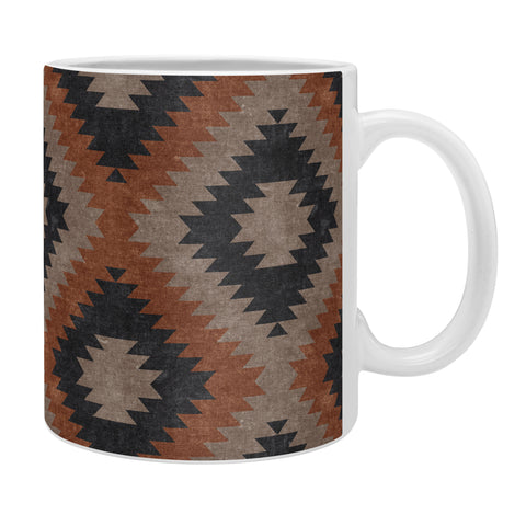 Little Arrow Design Co aztec neutrals inkwell taupe Coffee Mug