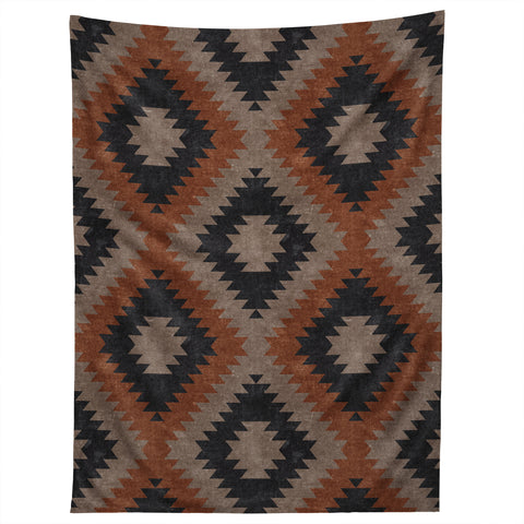Little Arrow Design Co aztec neutrals inkwell taupe Tapestry