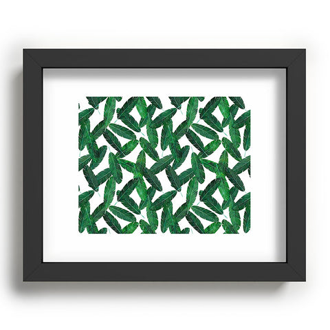 Little Arrow Design Co banana leaves Recessed Framing Rectangle