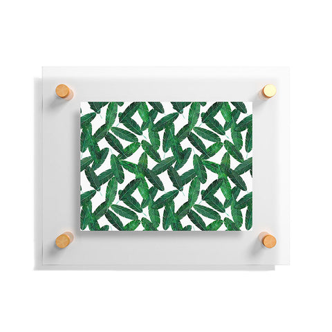 Little Arrow Design Co banana leaves Floating Acrylic Print