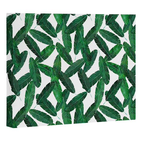 Little Arrow Design Co banana leaves Art Canvas