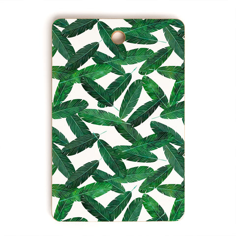 Little Arrow Design Co banana leaves Cutting Board Rectangle