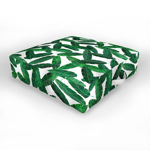 Little Arrow Design Co banana leaves Outdoor Floor Cushion