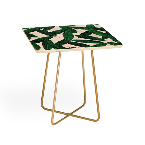 Little Arrow Design Co banana leaves Side Table