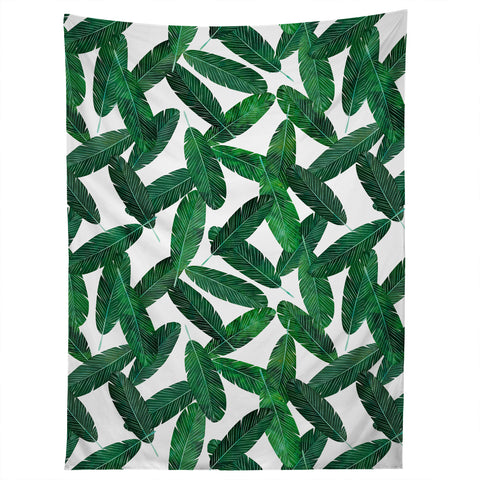 Little Arrow Design Co banana leaves Tapestry