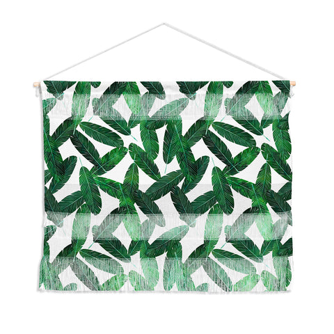 Little Arrow Design Co banana leaves Wall Hanging Landscape