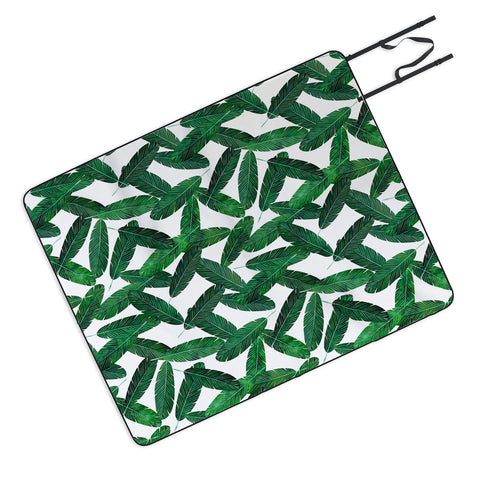 Little Arrow Design Co banana leaves Picnic Blanket