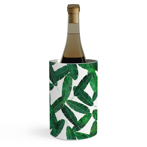 Little Arrow Design Co banana leaves Wine Chiller