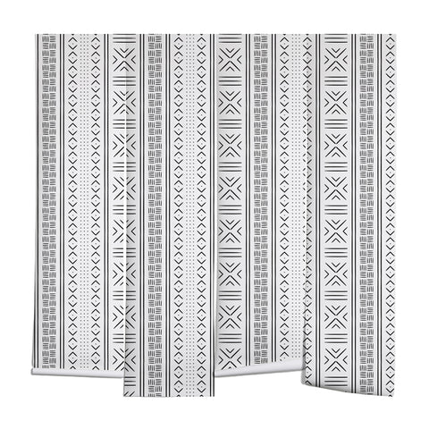 Little Arrow Design Co black mudcloth tribal Wall Mural