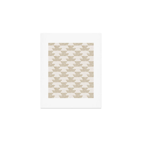 Little Arrow Design Co boho geometric aztec Art Print