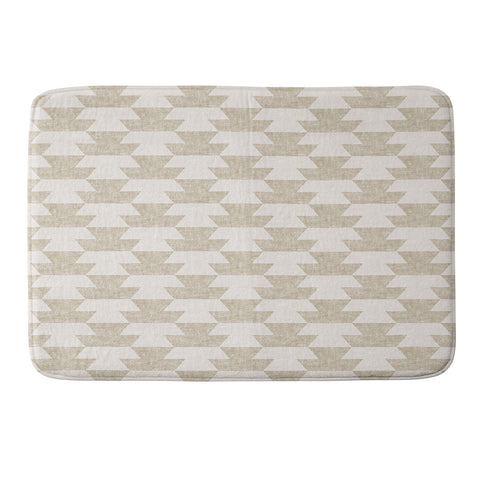Little Arrow Design Co boho geometric aztec Memory Foam Bath Mat