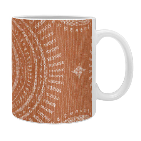 Little Arrow Design Co boho sun and stars ginger Coffee Mug