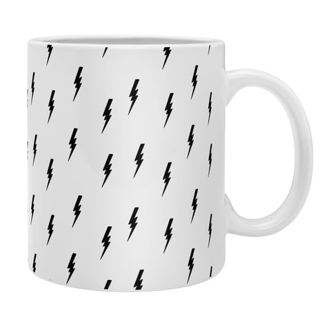 Little Arrow Design Co bolts in black Coffee Mug