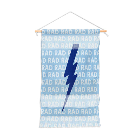 Little Arrow Design Co bolts in blue Wall Hanging Portrait