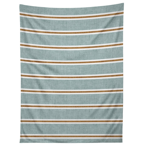 Little Arrow Design Co Cadence Stripes dusty blue Tapestry