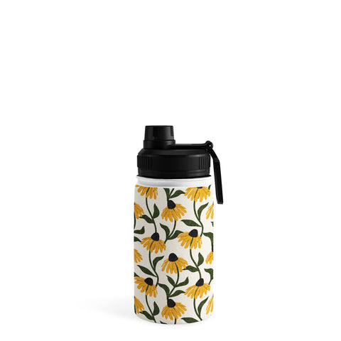 Little Arrow Design Co coneflowers cream Water Bottle