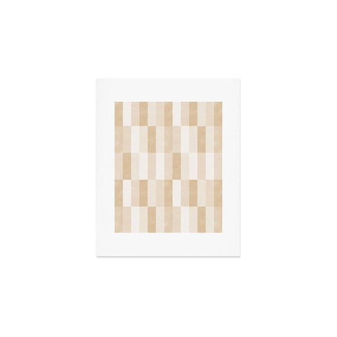 Little Arrow Design Co cosmo tile gold Art Print