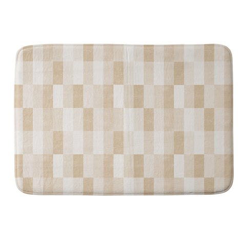 Little Arrow Design Co cosmo tile gold Memory Foam Bath Mat