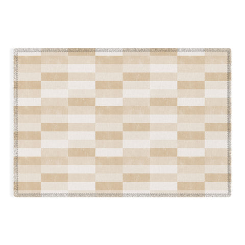 Little Arrow Design Co cosmo tile gold Outdoor Rug