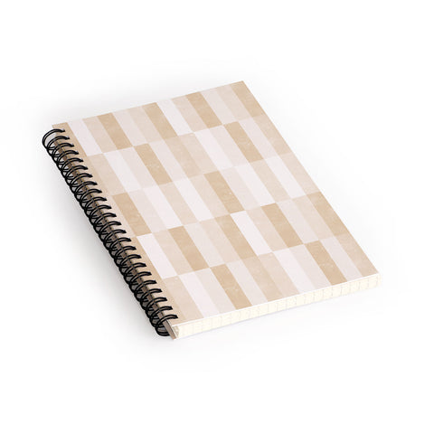 Little Arrow Design Co cosmo tile gold Spiral Notebook