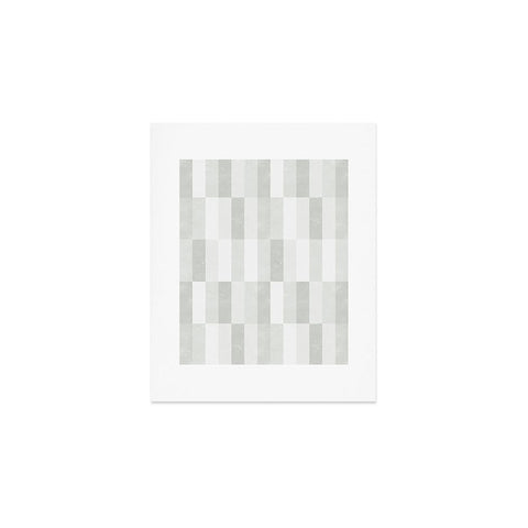 Little Arrow Design Co cosmo tile gray Art Print