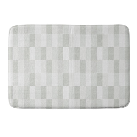 Little Arrow Design Co cosmo tile gray Memory Foam Bath Mat